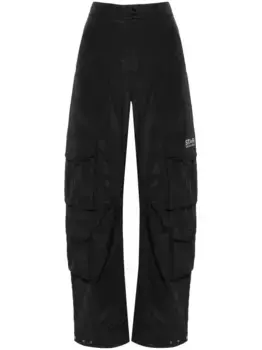 Брюки карго из рипстопа GOLDEN GOOSE, черный