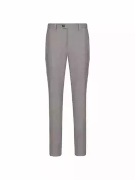 Брюки карго из шерсти Brunello Cucinelli, серый