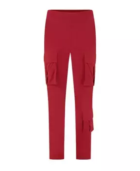 Брюки карго из технического джерси Jane Lushka, красный