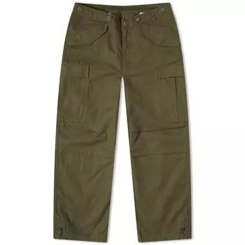 Брюки карго из твила Maharishi M65N, оливковый
