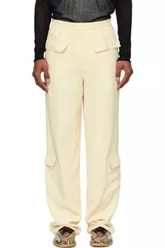 Брюки-карго из твила Off-White Dries Van Noten