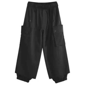 Брюки-Карго из твила Y-3, черный