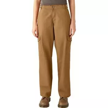 Брюки карго из утиной ткани Dickies, коричневый