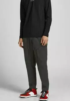 Брюки-карго Jack & Jones, черный