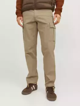 Брюки-карго Jack & Jones "JPSTKANE JJBARKLEY CARGO PANT NOOS", цвет E. Wood