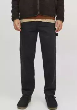 Брюки-карго Jack & Jones "JPSTKANE JJWASHED CARPENTER DEK LN", черный