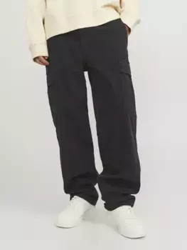 Брюки-карго Jack & Jones "JPSTKARL JJHARLOW CARGO NOOS", черный