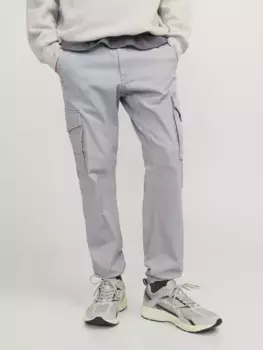 Брюки-карго Jack & Jones "JPSTPAUL JJFLAKE CARGO NOOS", серый