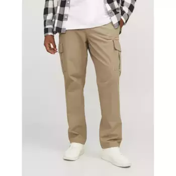 Брюки карго Jack & Jones Kane Barkley Plus, бежевый