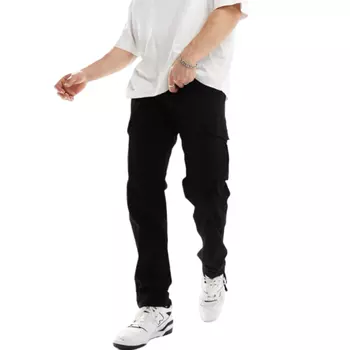 Брюки-карго Jack & Jones Kane Loose, черный