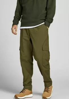 Брюки карго Jack & Jones, оливковая ночь