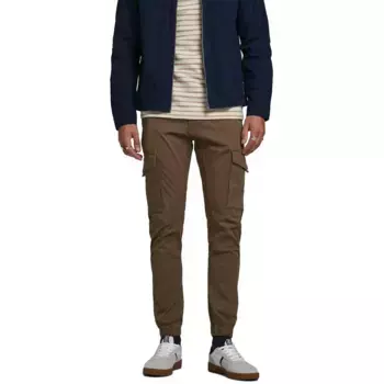 Брюки карго Jack & Jones Paul Flake AKM 542, коричневый
