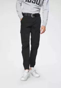 Брюки-карго Jack & Jones "PAUL FLAKE", черный