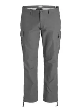 Брюки-карго Jack & Jones Plus Loose fit Cargo Pants, серый