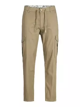 Брюки-карго Jack & Jones Plus Regular Cargo Pants STACE SUMMER, кэмел
