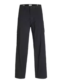 Брюки-карго JACK & JONES Regular Cargo Pants, черный