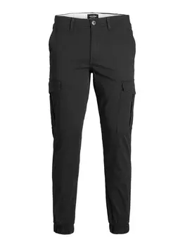 Брюки-карго JACK & JONES Slim fit Cargo Pants JJMarco Joe, черный
