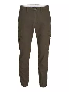 Брюки-карго JACK & JONES Slim fit Cargo Pants JJMarco Joe, цвет brocade