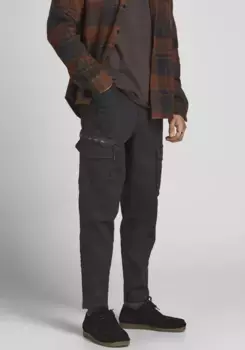 Брюки-карго Jack & Jones "STACE DEX", черный