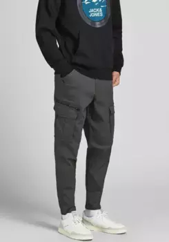 Брюки-карго Jack & Jones "STACE DEX", цвет Asphalt