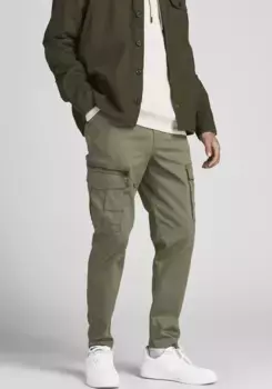 Брюки-карго Jack & Jones "STACE DEX", зеленый