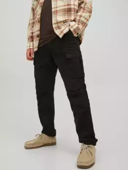 Брюки-карго Jack & Jones "STACE TUCKER", черный