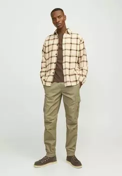 Брюки карго Jack & Jones, светло-коричневый