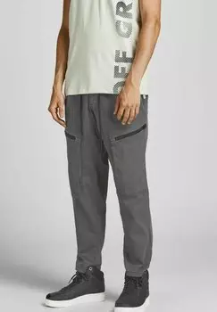 Брюки-карго Jack & Jones, темно-серый