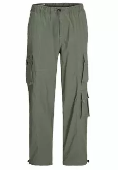 Брюки-карго Jack & Jones, зеленый