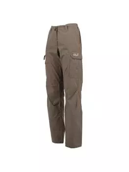 Брюки-карго Jack Wolfskin, коричневый