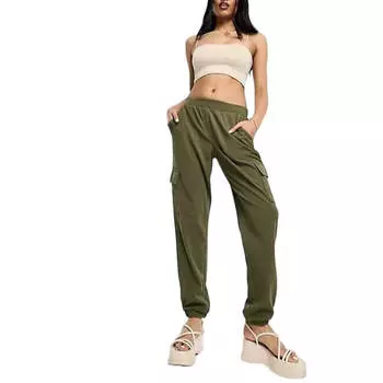 Брюки-карго JDY Cuffed, хаки