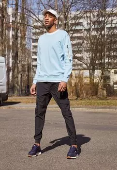 Брюки карго Jogger Alpha Industries, черный