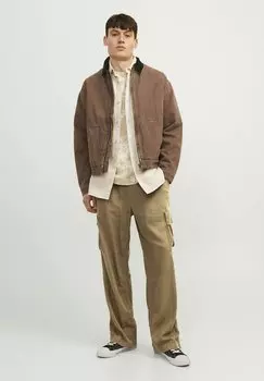 Брюки-карго Jpstbill Jjnate Jog Jack & Jones, коричневый