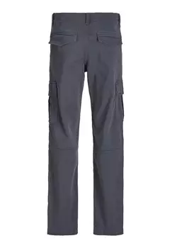 Брюки-карго JPSTKANE HARLOW NOOS Jack & Jones, темно-серый