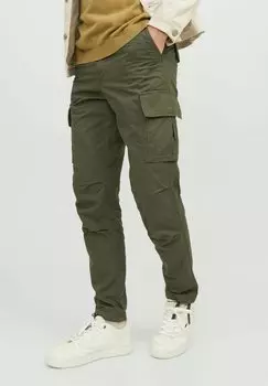 Брюки карго JWHACE JJTUCKER ANA Jack & Jones, оливковая ночь