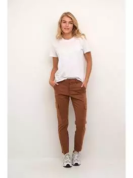 Брюки-карго Kaffe Cargohose, светло-коричневый