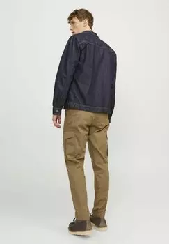 Брюки-карго Karotten Fit Jack & Jones, коричневый