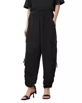 Брюки-карго Kaye ALLSAINTS, черный