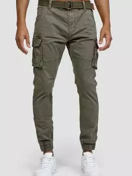 Брюки-Карго керр Indicode, хаки