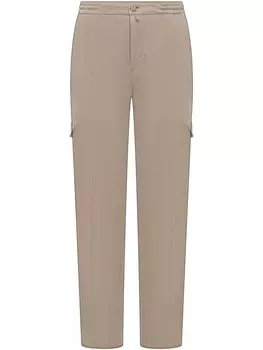 Брюки карго Kiton, нейтральный цвет
