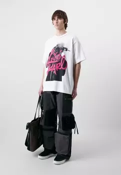 Брюки карго KLJ X ATELIER UTILITY PANT UNISEX Karl Lagerfeld Jeans, синий деним