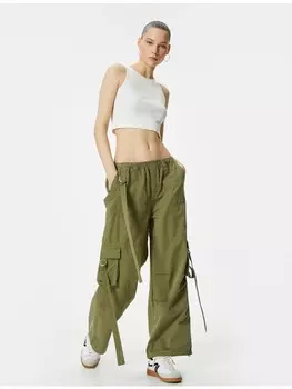 Брюки-карго KOTON Hose, хаки