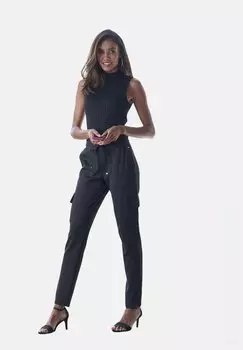 Брюки карго LASCANA, черный