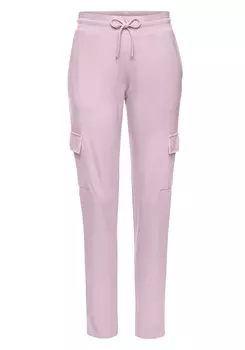 Брюки-карго LASCANA Tapered Cargo Pants, бежевый