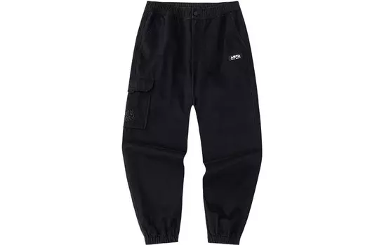 Брюки-карго Life Collection унисекс, черные Anta, черный