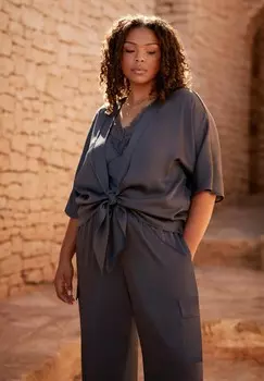 Брюки карго Live Unlimited London, серый