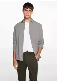 Брюки-карго Mango Kids, зеленый