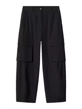 Брюки карго Mango LOUIS, черный