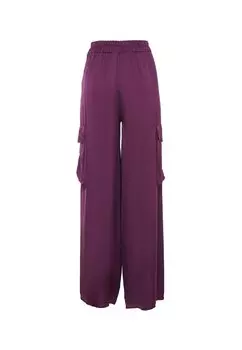 Брюки карго Manila Grace, фиолетовый