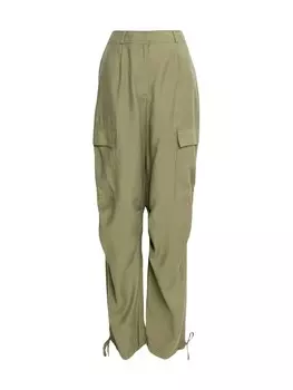 Брюки карго Marks & Spencer, зеленый